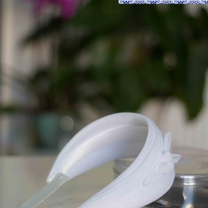 Felpa 258 blanca con lacito a juego para comunión