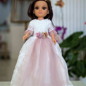 Muñeca con vestido de comunión 200 de La Infantita
