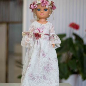 Muñeca con vestido de comunión 201 de La Infantita